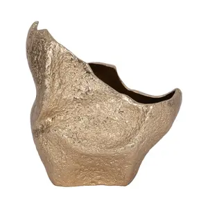 Jarrón de Flores de Hierro de Estilo Boutique Artístico, Decoración Elegante y Moderna, Diseño Costero Hecho a Mano, Ecológico, para Mesa de Salón, Zahid - Product Image 1