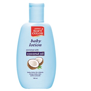 Loción para bebés de hierbas puras 100mL enriquecida con aceites naturales y extractos de almendras fabricados en la India - Product Image 3