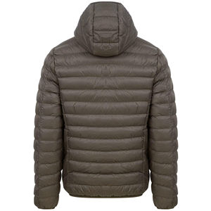 Chaqueta acolchada de burbujas con logotipo personalizado de alta calidad para hombre, última tendencia de invierno hecha en Pakistán, abrigo de invierno con capucha cálido informal ajustado - Product Image 6