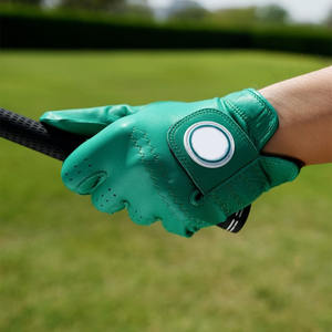 Gant de golf respirant pour hommes de différentes couleurs avec gants de golf à doigt complet de taille personnalisée, meilleur matériau pour adulte - Product Image 5