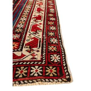 พรมขนสัตว์ถักมือสีเบจน้ำตาล Kiaan รุ่น Paem-176 ลายเรขาคณิต สำหรับตกแต่งห้องนั่งเล่น พรมปูพื้นทรงสี่เหลี่ยมผืนผ้าขนาดใหญ่ ทำจากปอกระเจา หนา 10 มม. - Product Image 4