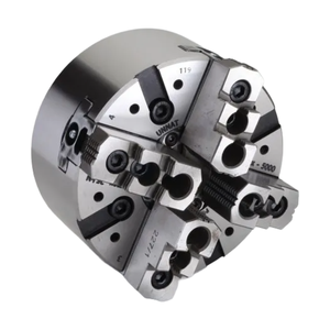 CNC 4 Jaw Hydraulic Power <b>Chuck</b> Steel Body High Accuracy for CNC <b>Lathe</b> Machines - Product Image 1