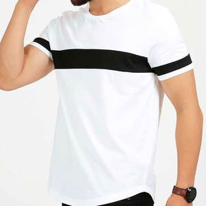 Offre Spéciale 96% coton 4% spandex à manches courtes T-shirt/personnalisé Imprimé Homme Muscle Fit Gym T-shirt - Product Image 3