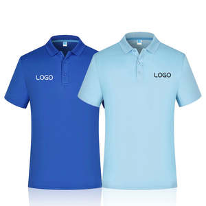T-shirt de golf personnalisé avec logo imprimé par transfert thermique, séchage rapide, 100 % polyester tricoté, vierge, pour homme - Product Image 3