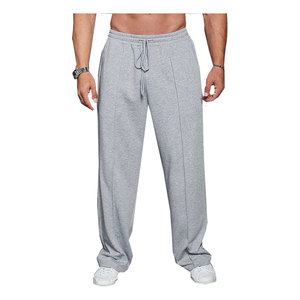 Custom Casual Jogger Pants for Men-Moisture Wicking Breathable Polyester/Cotton <b>Blend</b> Elastic Waist Custom Logo & Packaging - Product Image 2