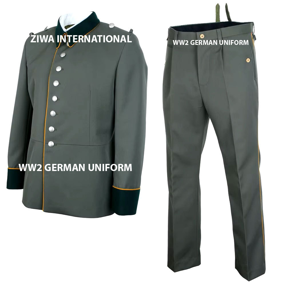 WW2 GERMAN FIELD ENLISTED UNIFORM COMPLETE SET by ZIWA INTERNATIONAL