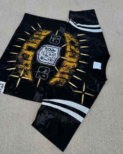 T-shirt streetwear Y2K de haute qualité T-shirt à sublimation en jersey T-shirt personnalisé à impression DTG pour hommes - Product Image 3