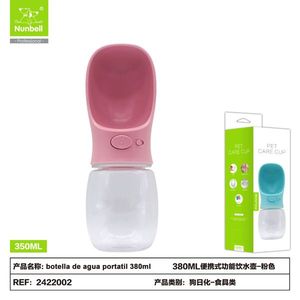 Portable Multifunction <b>Drinking</b> Bowl Dog Cat Feeder Travel Water <b>Dispenser</b> for Pets Wholesale Manufacturer Pet Carriers Travel - Product Image 2