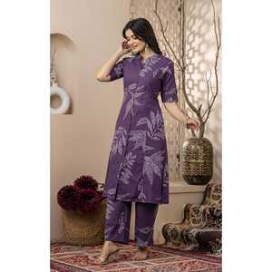 Conjunto de algodón estampado, ropa india y pakistaní - Product Image 4