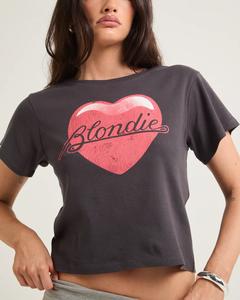 Camiseta Holgada de Verano con Estampado de Corazón para Mujer, Estilo Urbano, Ecológica - Product Image 5