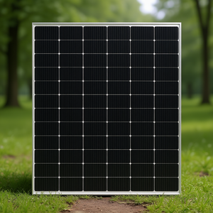 Panneau solaire monocristallin HJT demi-cellule SunEvo Solar SE6R-66HBD-600M 600W avec feuille arrière blanche et certificat TUV - Product Image 3