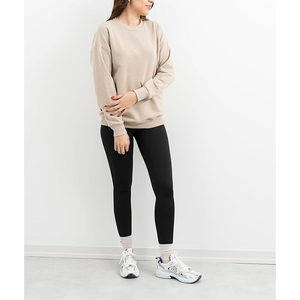 Sweatshirts surdimensionnés à épaules tombantes femmes pull manches longues, pulls pulls vêtements décontractés - Product Image 2