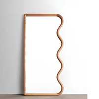 Miroir mural décoratif en métal encadré, moderne, écologique, personnalisable, pour mariage, salle de bain, coiffeuse, décoration intérieure, salon