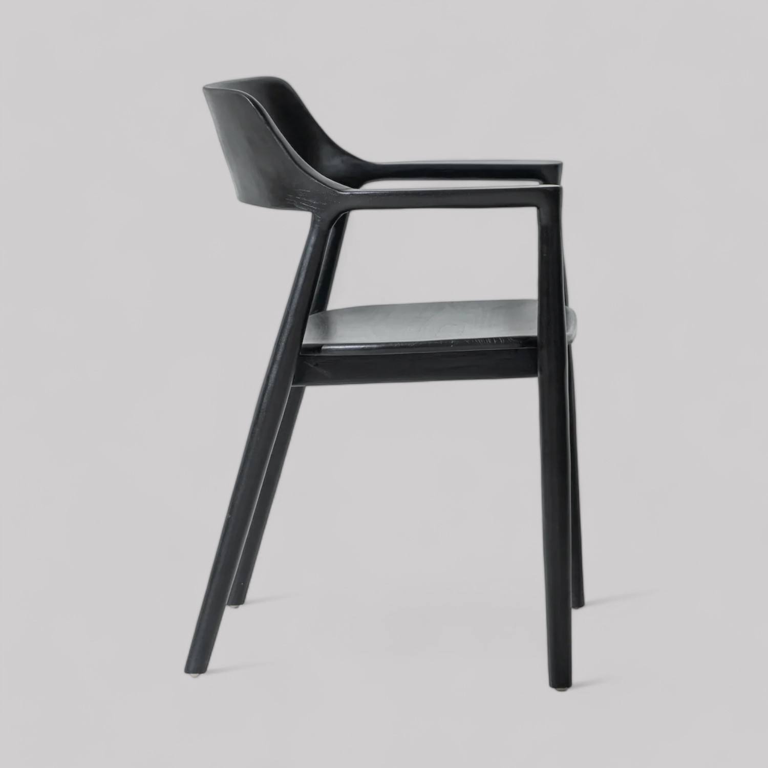 Chair with Wooden Seat