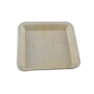 Plateaux de service jetables en feuille de palmier directement de la source pour le service des aliments, plateaux écologiques robustes - Product Image 2