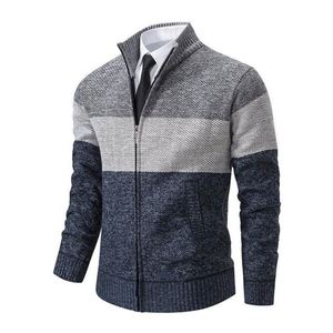 Suéteres tipo cárdigan con forro polar y cremallera completa, de alta demanda, ajuste regular informal, de punto de algodón, para hombre y mujer - Product Image 4