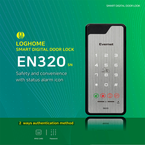 Evernet EN320-SN kỹ thuật số khóa cửa thông minh rim khóa mật khẩu thông minh ARD Cửa Khóa an ninh cho nhà cửa Sản xuất tại Hàn Quốc - Product Image 3