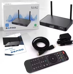 Caja Android S6 Pro Super Smart con 8GB de RAM, 32GB de ROM, Control Remoto por Voz + Mini Teclado + Memoria USB de 64GB, 4G + 64G - Product Image 1