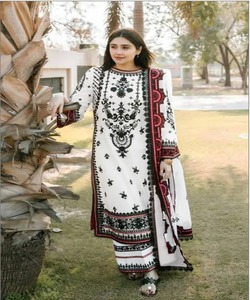 Mayorista Fabricante Elegante Lino Dubai Abaya Ropa de Invierno 3 Piezas Ropa Islámica Turquía Vestido Musulmán - Product Image 4