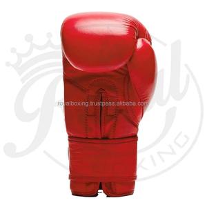 Guantes de boxeo con logotipo personalizado de alta calidad, venta al por mayor, equipo de entrenamiento físico, material de cuero superventas - Product Image 4