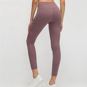 <b>Hot</b> Sale Women's Mid-Waist Yoga <b>Leggings</b> Comfortable Casual Style with Customizable Logo Breathable and Low MOQ - Product Image 2