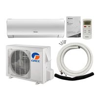 Climatiseur mural Gree, type split, fabricant HVAC OEM ODM, 9000Btu à 24000Btu, climatiseur à onduleur Wifi