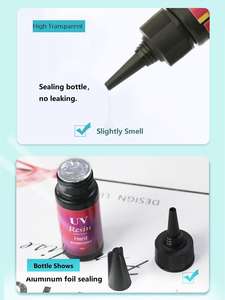 เรซิ่นอีพ็อกซี่ใส 60 กรัม แห้งเร็วด้วยรังสียูวี สำหรับงาน DIY ทำมือ - Product Image 4