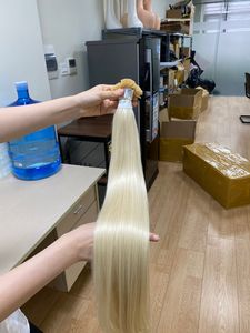 I tip super double décolorant de luxe pour cheveux blonds 100% cheveux vietnamiens de BigG Hair - Product Image 6