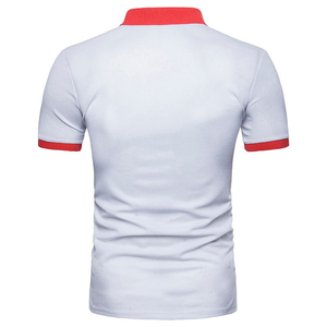 เสื้อเชิ้ตแขนสั้นผ้าฝ้ายกันรอยยับสำหรับชายหนุ่ม100% พิมพ์ลายออกแบบได้ตามต้องการสำหรับการส่งเสริมการขาย - Product Image 6