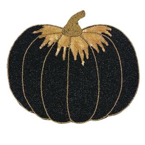 Premium Beaded Embroidery <b>Seed</b> Beads Table Placemats Modern <b>Seed</b> Beads Handmade Beaded Embroidery Placemats - Product Image 6