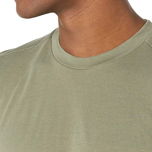 Camisetas Extra Grandes Unisex de Color Verde Oscuro 100% Algodón, Impresión de Logotipo Personalizado, Diseño de Marca para Hombre, Fabricantes de Ropa con Logotipo Personalizado - Product Image 4