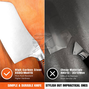 Couteaux à découper légers de nouvelle conception, accessoires de cuisine, couteaux à découper professionnels - Product Image 4