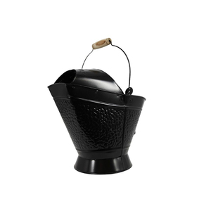 Juego de 3 Cubos para Carbón Tradicionales, Portátiles, con Forma de Casco, para Exteriores, Cubo para Cenizas, Almacenamiento para Chimenea - Product Image 6