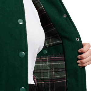 Venta al por mayor en blanco bombardero chaqueta universitaria hombres Letterman Varsity chaqueta hombres Varsity chaqueta Letterman béisbol americano - Product Image 2