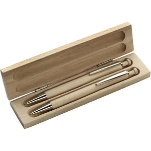 Penna Promozionale Personalizzata in Legno Morris per Merchandising - Product Image 1