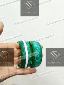 Juego de Brazalete Pintado a Mano en Resina con Diseños de Animales y Polcas Ideal para Regalar o Llevar a Cualquier Evento de Playa o Montaña - Product Image 6