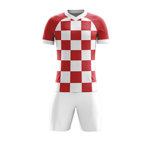 Venta al por mayor por encargo nuevos uniformes de fútbol de alta calidad barato 100% poliéster nueva ropa profesional conjuntos de uniformes de fútbol - Product Image 1