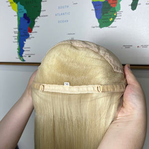 Perruque en cheveux humains de qualité supérieure 2025, cuticules alignées, lisse, perruque en dentelle complète, cheveux blonds, couleur naturelle, extensions de cheveux du Vietnam - Product Image 5