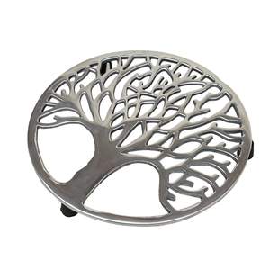 Dessous de plat en fer en forme de coeur revêtu de noir résistant à la chaleur pour casserole et marmite protégeant le dessous de plat Table à manger dommages causés par la chaleur - Product Image 2