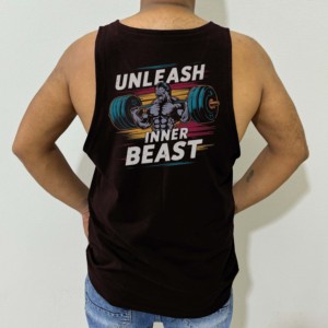 Camiseta sin mangas de gimnasio para hombre, hecha en Pakistán, de alta calidad, con impresión personalizada, muy vendida. - Product Image 3