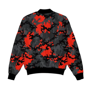 แจ็กเก็ต BOMBER unisex กันลมมีลายพิมพ์ระเหิดคุณภาพสูงเหมาะสำหรับสวมใส่สบายๆในทุกฤดูกาล - Product Image 6