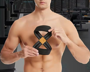 Correas de Levantamiento de Pesas de Neopreno Unisex Personalizadas, Resistentes, con Forma de 8, Logotipo Personalizado al por Mayor, Correas de Soporte para Muñeca de Gimnasio - Product Image 2