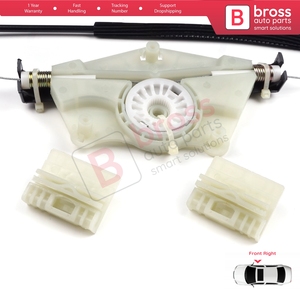 BWR778 Power <b>Window</b> Regulator Repair Set Front Right for Touareg MK1 7L Cayenne 9PA 955 957 2002-2010 7L0837462 - Product Image 4