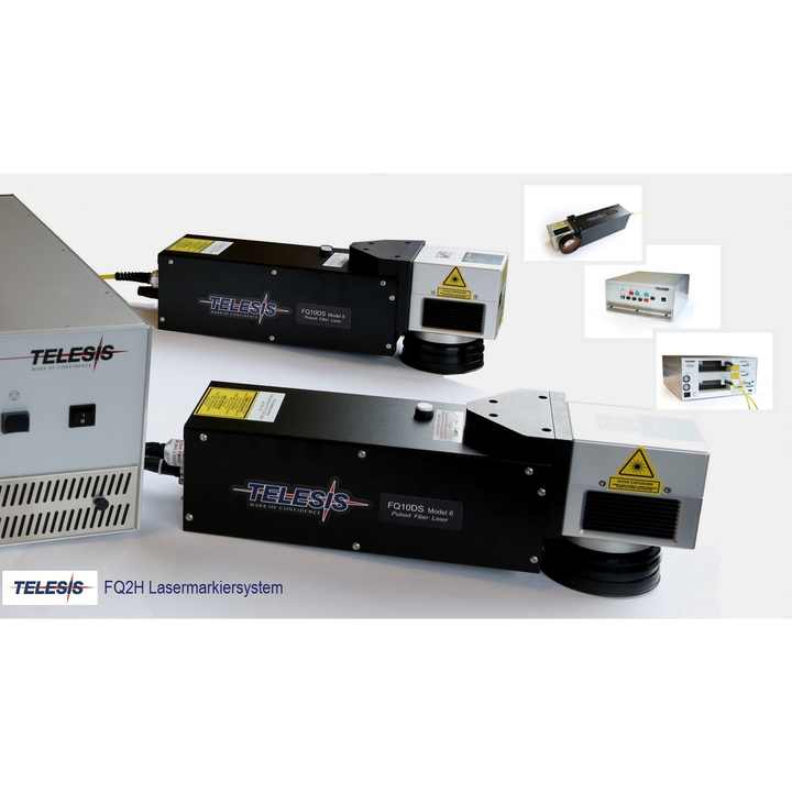 F2H Dual Head Laser Printer 3D Feature 5W to 100W Fiber Laser Home Use Raycus and Ezcad Air Cooling