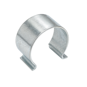 Clip à ressort de fabrication italienne, diamètre 20 mm, attache pour couverture de serre, type Omega, pour tube de 22 mm de diamètre, en acier trempé galvanisé - Product Image 3