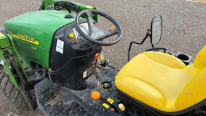 รถไถเดินตามมือสอง รุ่น Mini John Deere 455 ขับเคลื่อน 4 ล้อ 10 แรงม้า เกียร์ธรรมดา รับประกันเครื่องยนต์ 2 ปี ผลผลิตสูง เหมาะสำหรับงานเกษตร - Product Image 6