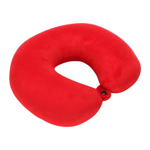 Custom Brand Logo U Type Airplane Pillow Breathable Skin Friendly Fabric Multi Color For Travel Wholesale - Product Image 2
