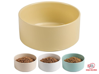 Bol pour chien portable en plastique éco-responsable et durable de Nhi Binh Vietnam, pour voyages en plein air, chiots, chiens, chats, multicolores, arrondi, simple