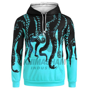 เสื้อฮู้ดดี้ซับลิเมชั่นขายดีอันดับต้นๆ สำหรับฤดูหนาว ผ้าฟลีซเนื้อนุ่ม แห้งเร็ว ระบายอากาศได้ดี ขั้นต่ำในการสั่งซื้อน้อย ดีไซน์ใหม่ - Product Image 2