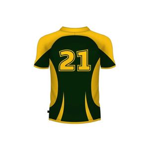 Jersey de rugby gráfico completo con costura de panel, ajuste de cola caída, tela de control de humedad y opciones de detalles de equipo personalizadas - Product Image 2